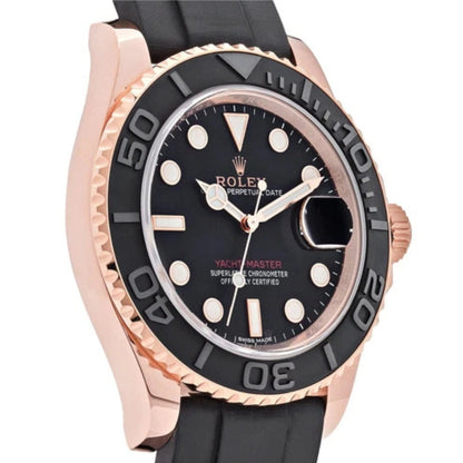 Yacht-Master - Rose Gold Oysterflex