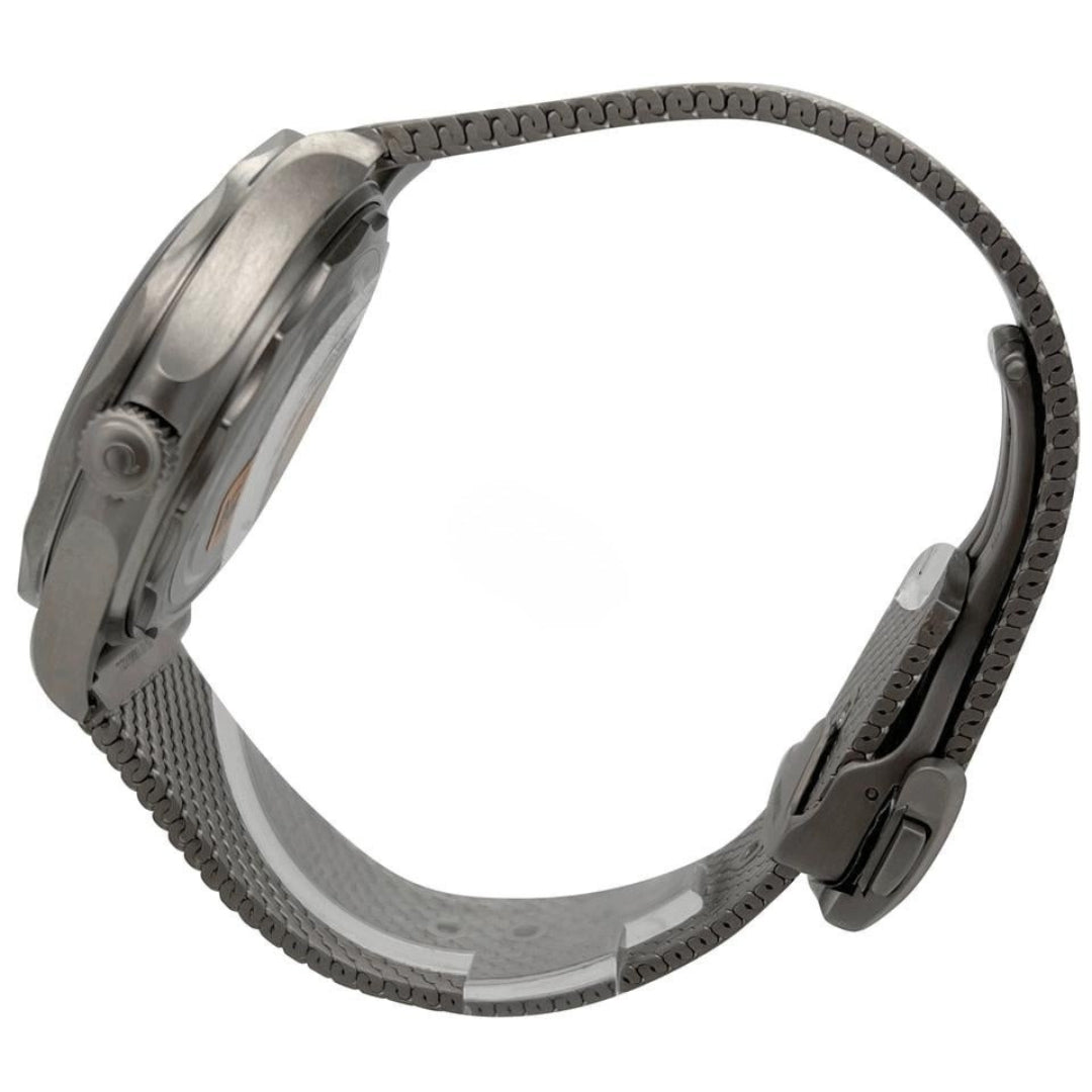 Seamaster 007 - Black Steel Mesh