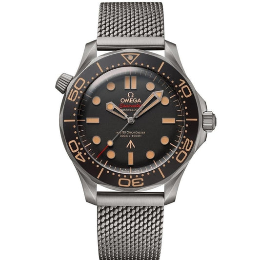 Seamaster 007 - Black Steel Mesh