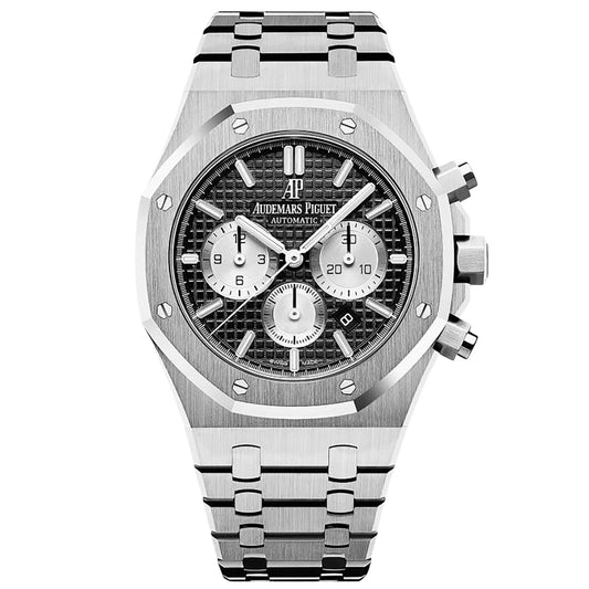 Oak Chronograph - Black Dial