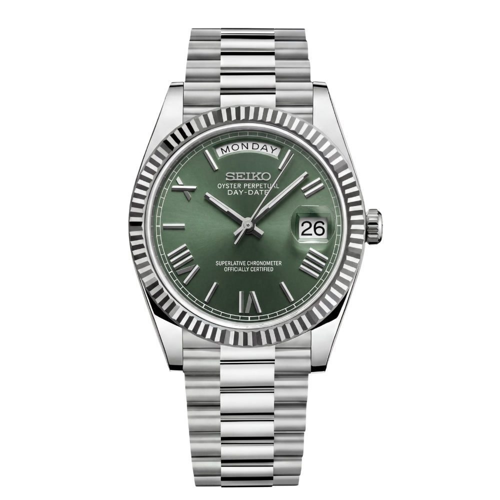 Mod | Day-Date Mint Green Roman