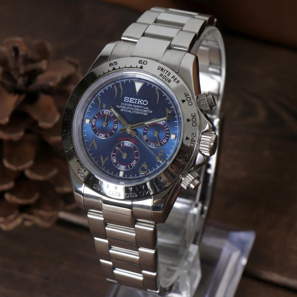 Mod | Daytona Silver - Blue Arabic