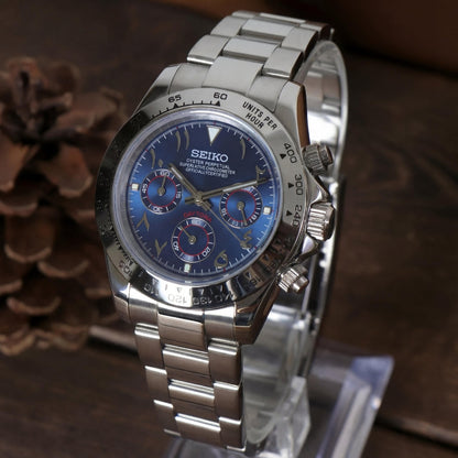 Mod | Daytona Silver - Blue Arabic