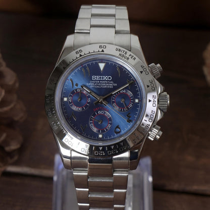 Mod | Daytona Silver - Blue Arabic