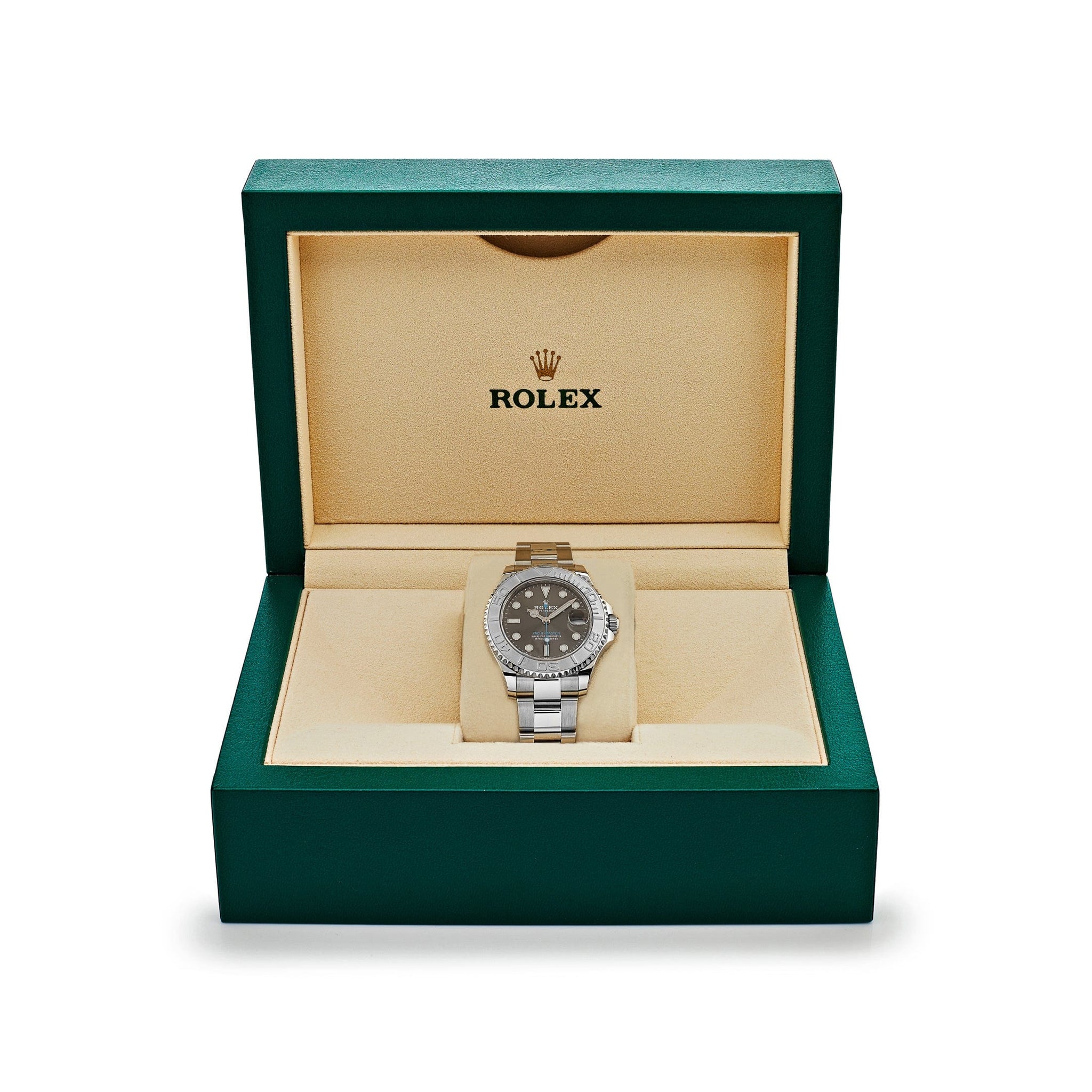 Yacht-Master - Steel Platinum Grey Dial