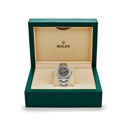 Yacht-Master - Steel Platinum Grey Dial
