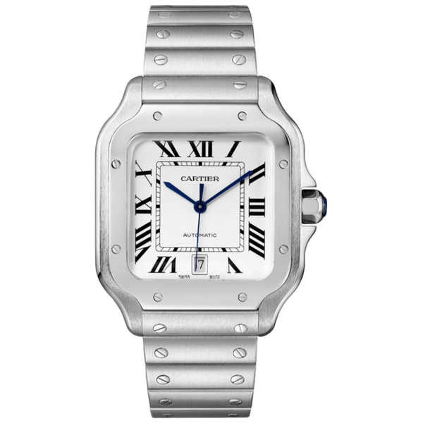 Steel - White Dial