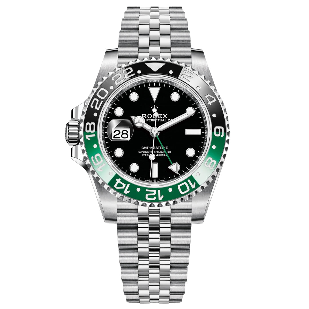 GMT Master II "Sprite" – Black Dial Black & Green Bezel