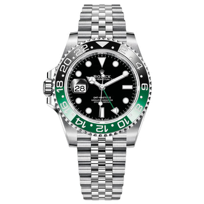 GMT Master II "Sprite" – Black Dial Black & Green Bezel