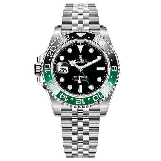GMT Master II "Sprite" – Black Dial Black & Green Bezel