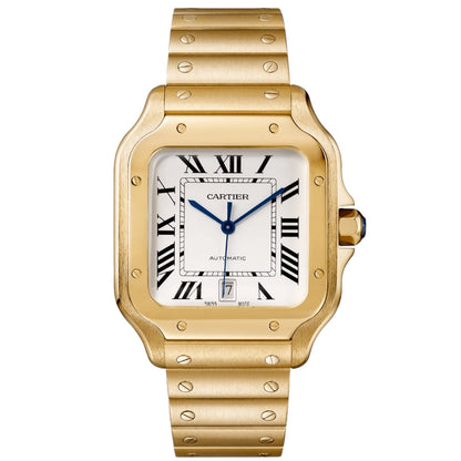 Yellow Gold - White Dial