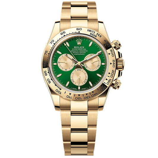 Daytona Yellow Gold - Green Dial