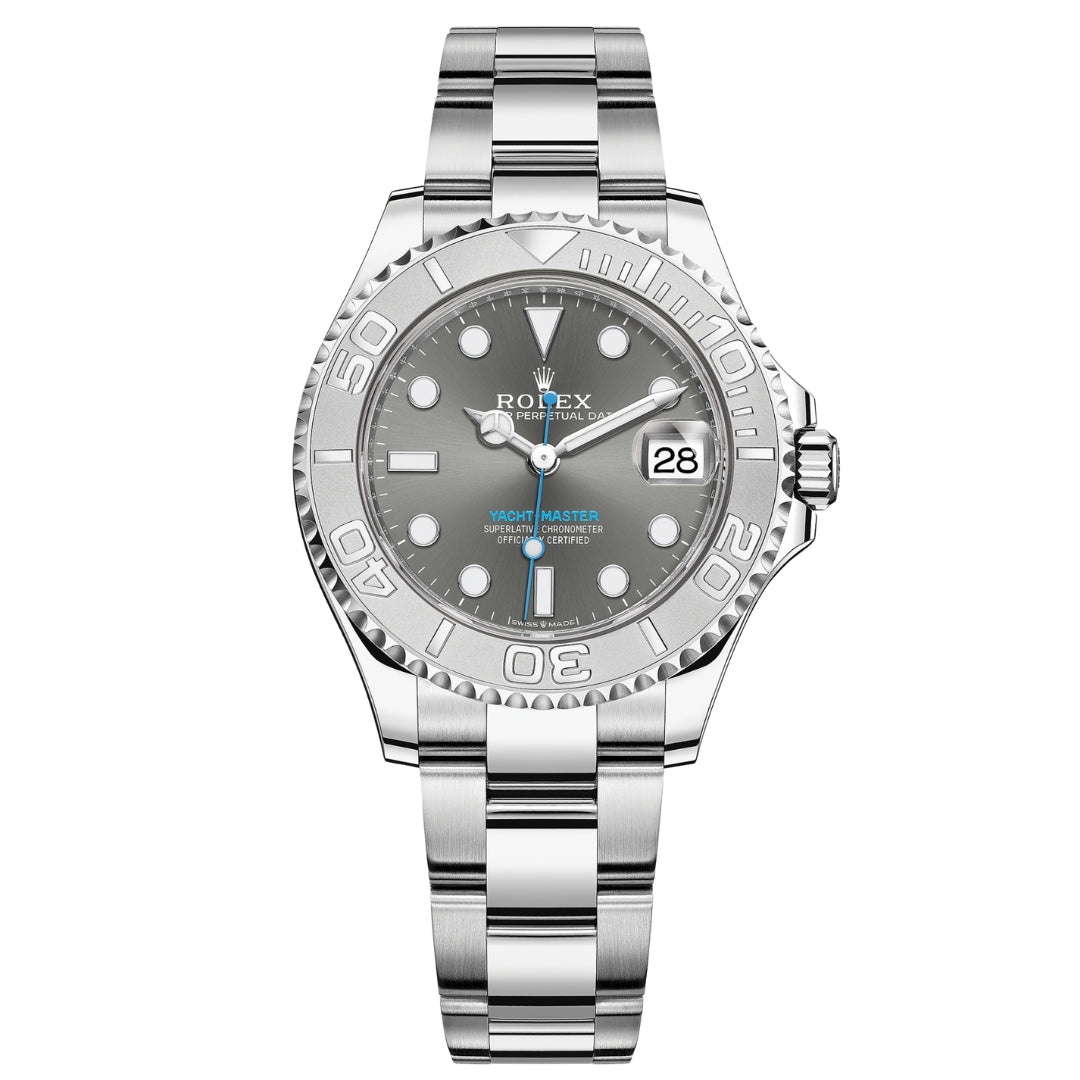 Yacht-Master - Steel Platinum Grey Dial