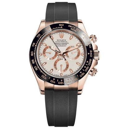 Daytona Everose Gold - White Dial Oysterflex
