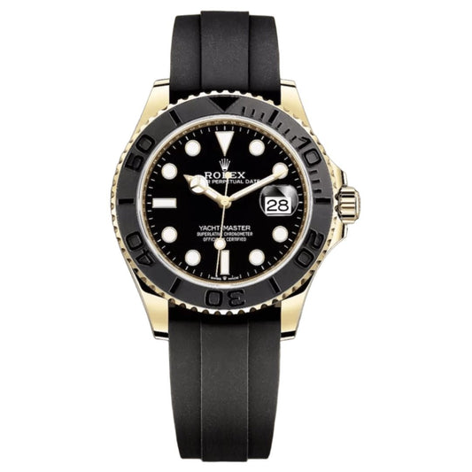 Yacht-Master Yellow Gold - Black Dial Oysterflex
