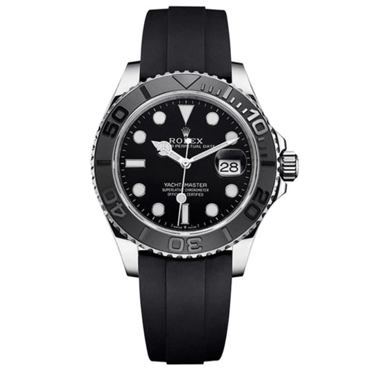 Yacht-Master - Black Dial Oysterflex