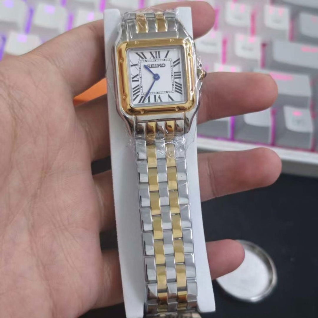 Lady Mod | Santeiko Two-Tone Gold & White