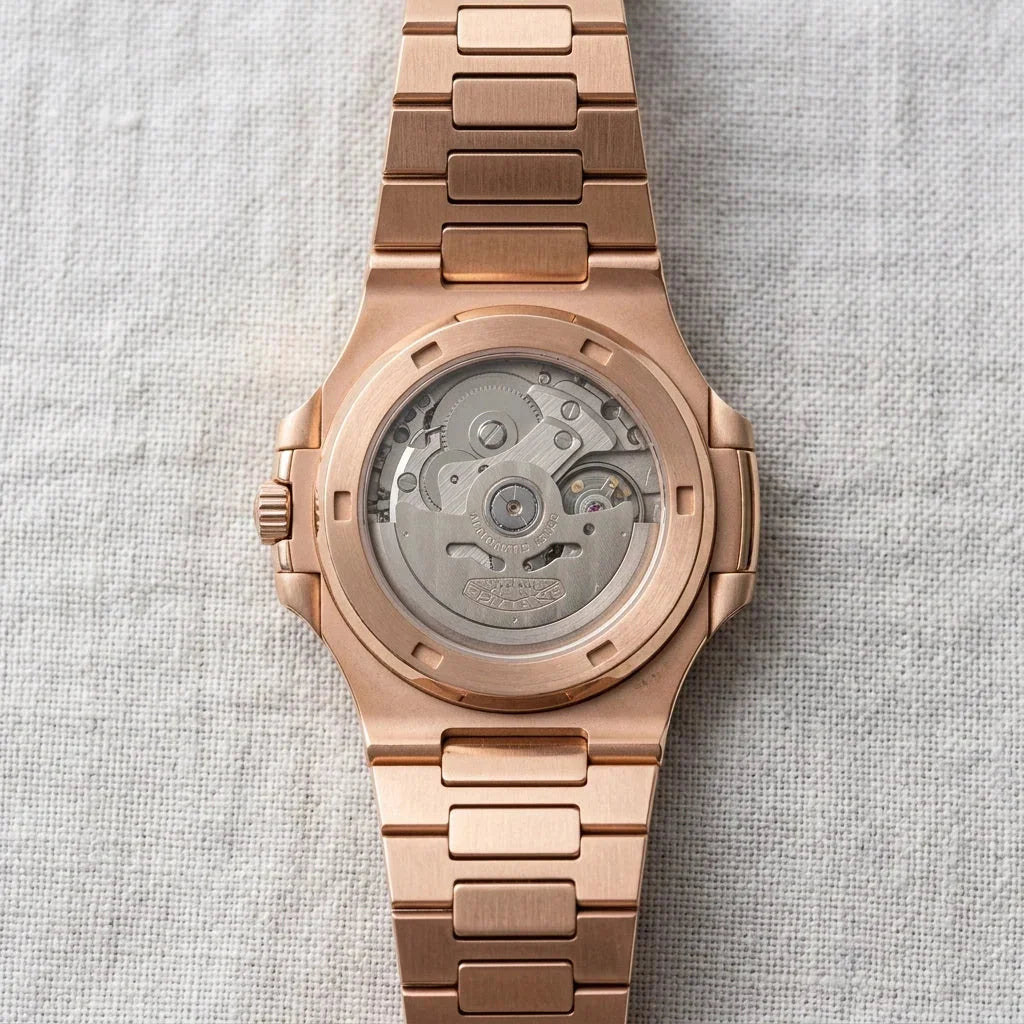 Mod | Nautilus Rose Gold Chocolate Open Heart