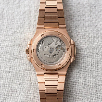 Mod | Nautilus Rose Gold Chocolate Open Heart