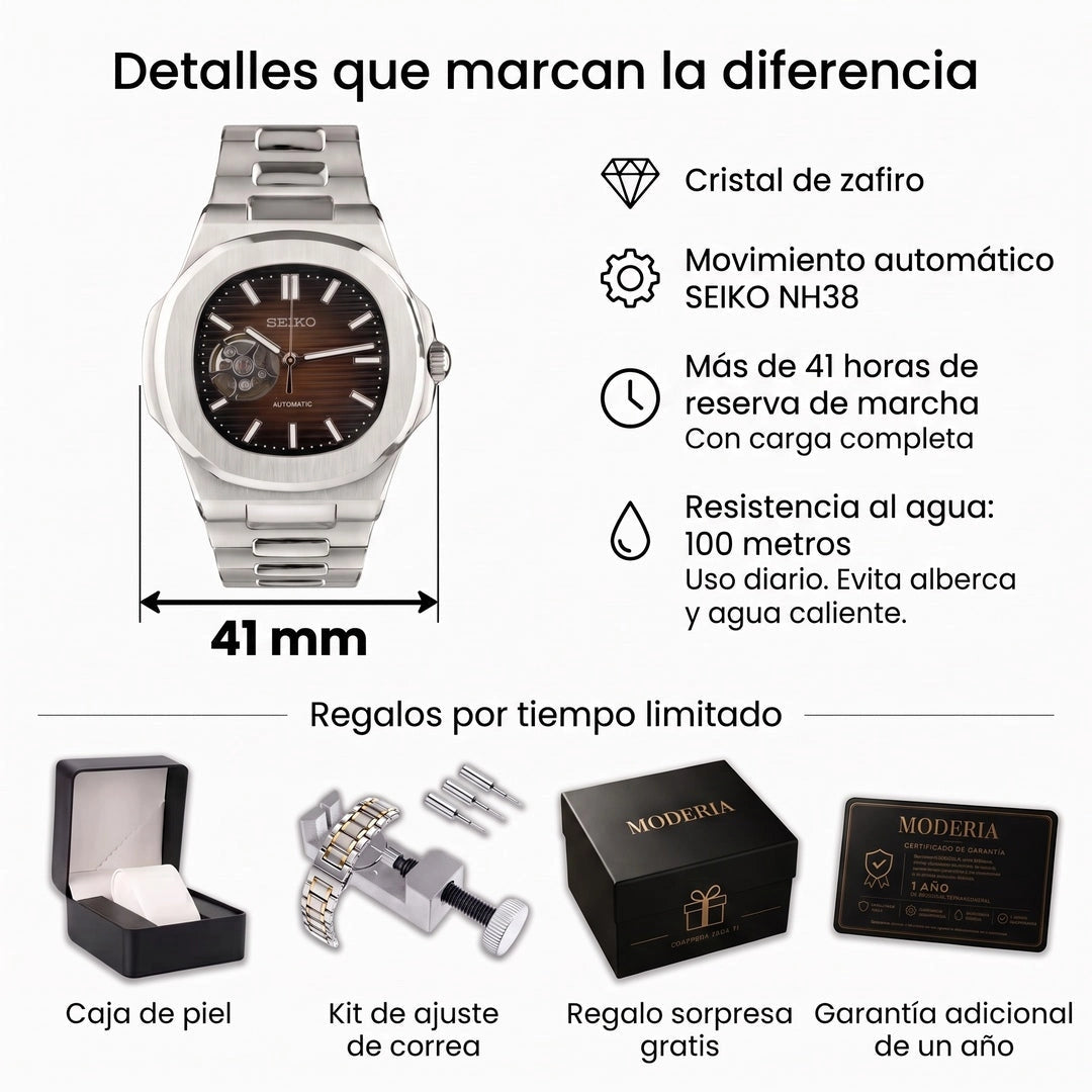 Moderia Silver Brown 07 Infografia