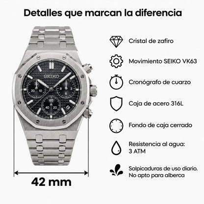 Royal Oak Black 07 Tecnica