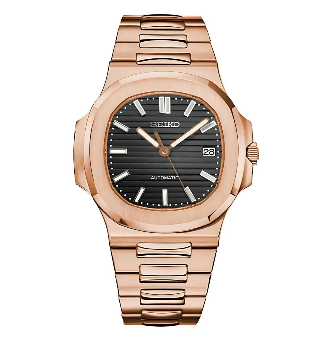 Mod | Nautilus Rose Gold Black