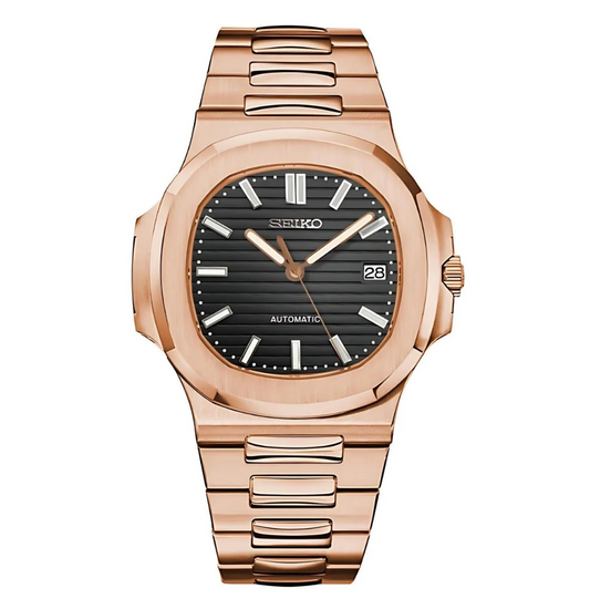 Mod | Nautilus Rose Gold Black
