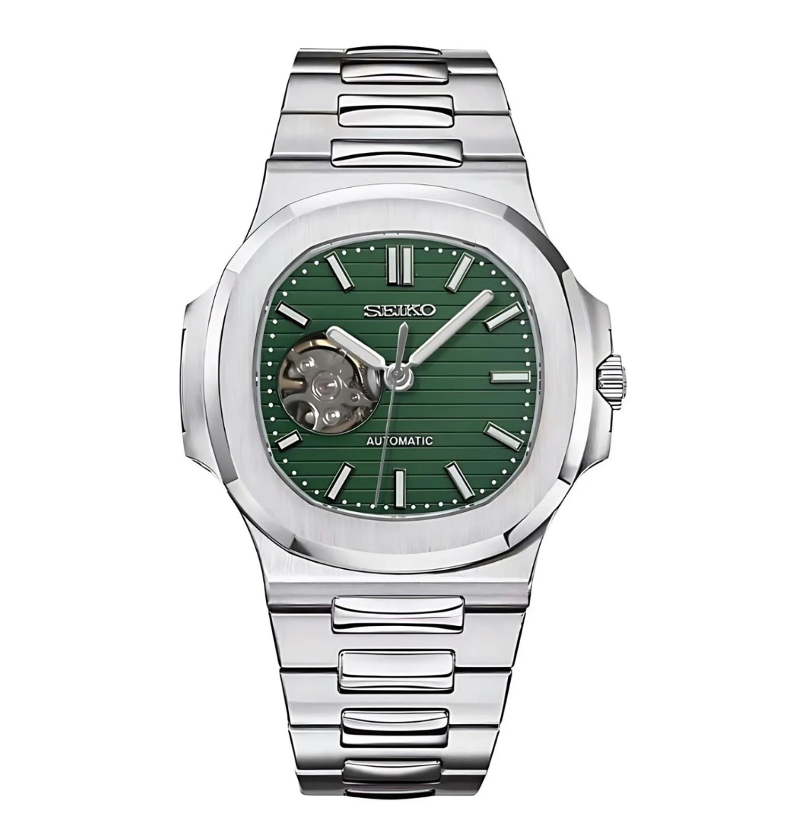 Mod | Nautilus Olive Green Open Movement