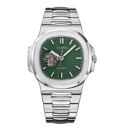 Mod | Nautilus Olive Green Open Movement