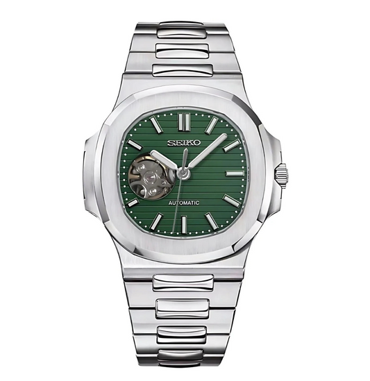 Mod | Nautilus Olive Green Open Movement