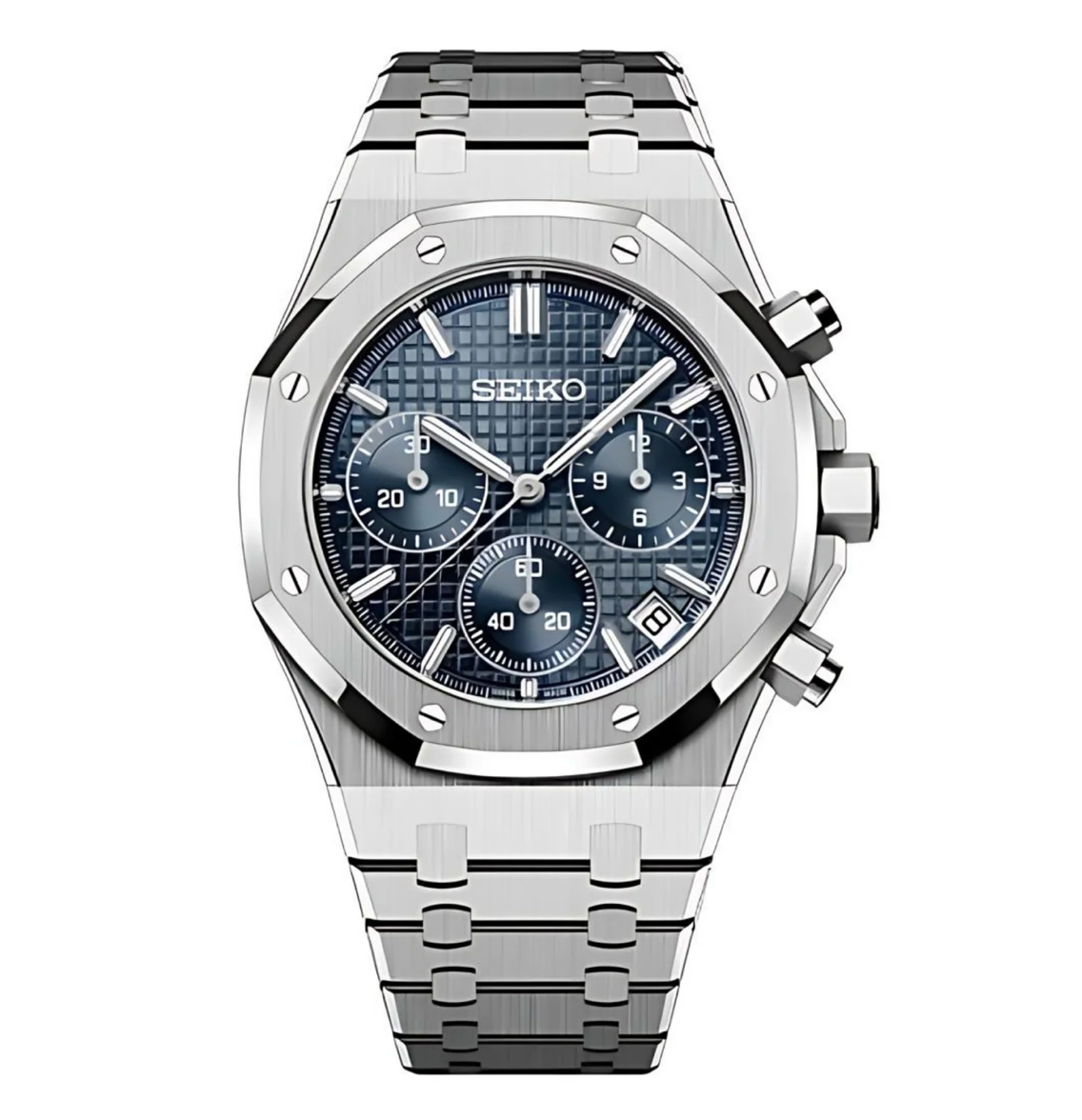 Mod | Royal Oak Chrono Blue