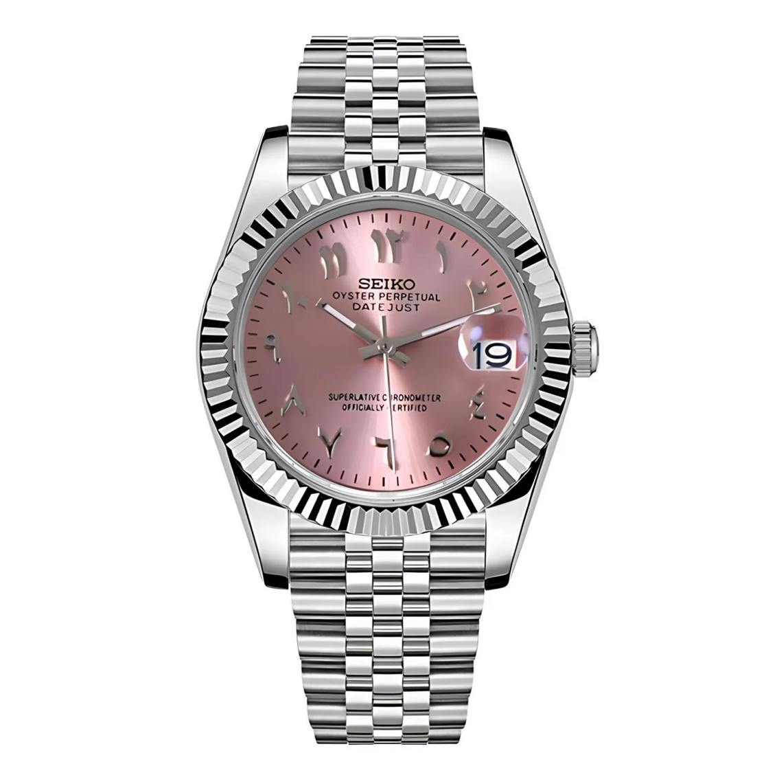 Mod | Datejust Pink Arabic