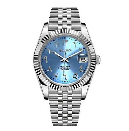 Mod | Datejust Ice Blue Arabic