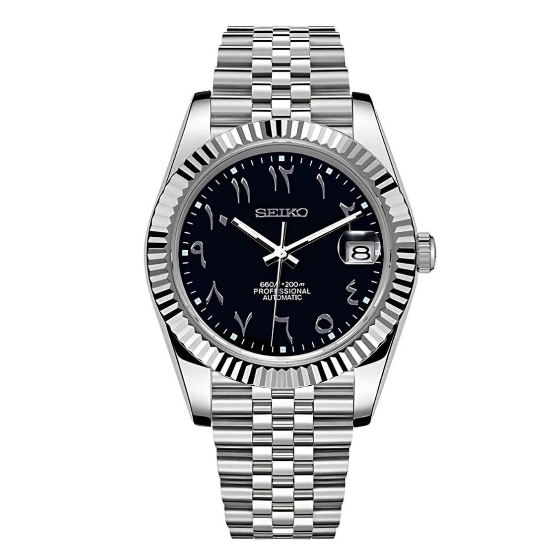 Mod | Datejust Black Arabic