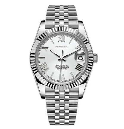 Mod | Datejust Roman Silver