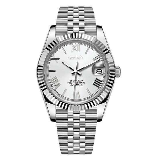 Mod | Datejust Roman Silver