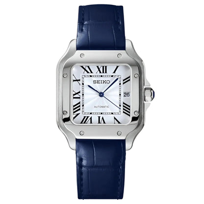 Mod | Santos White Blue Leather