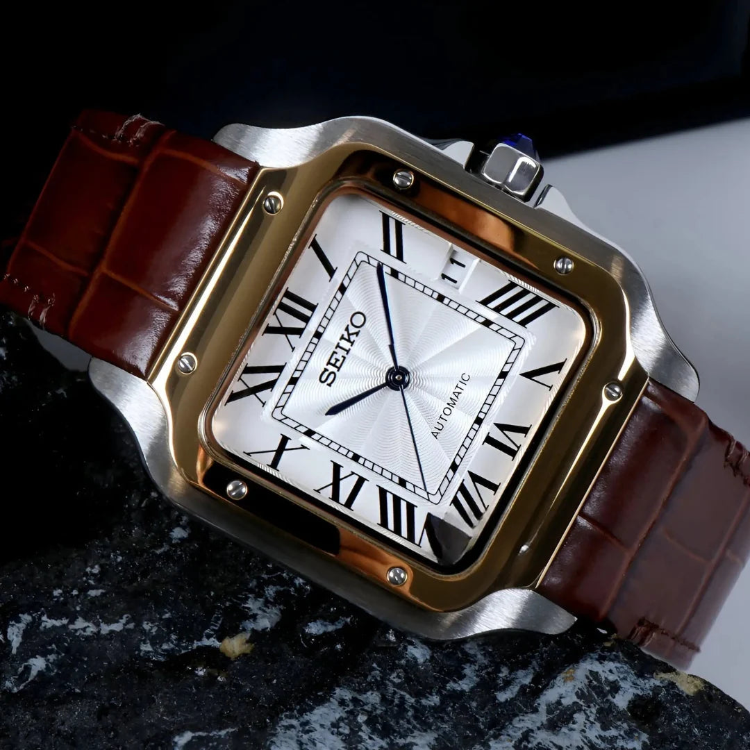 Mod | Santos White Brown Leather
