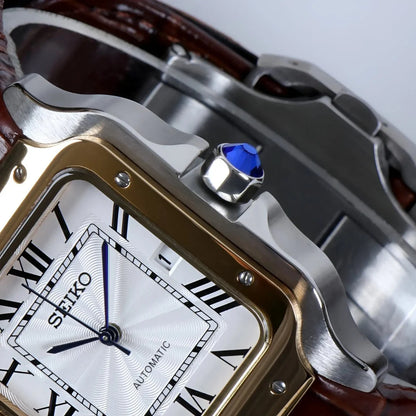 Mod | Santos White Brown Leather