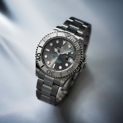 Yacht-Master - Steel Platinum Grey Dial