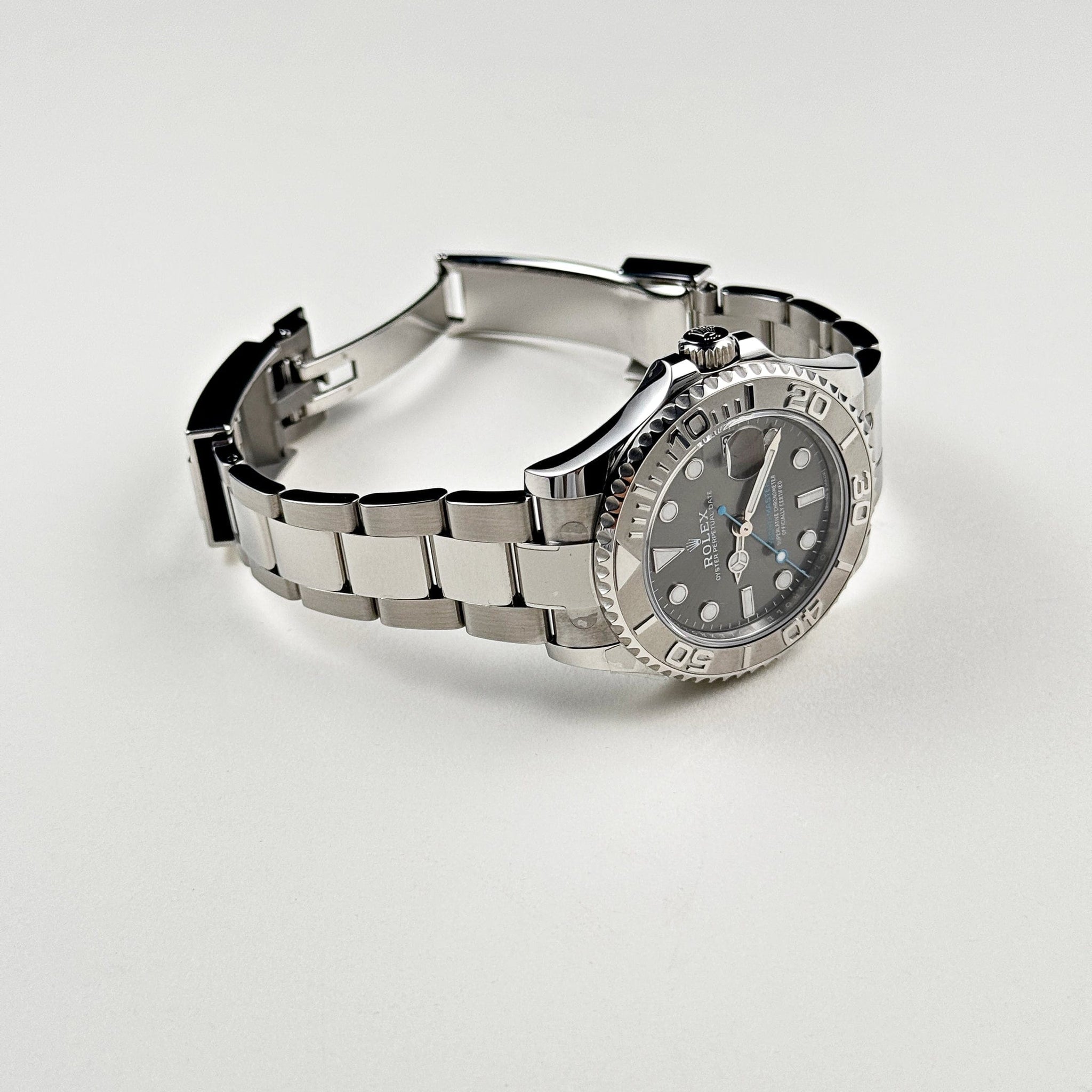 Yacht-Master - Steel Platinum Grey Dial