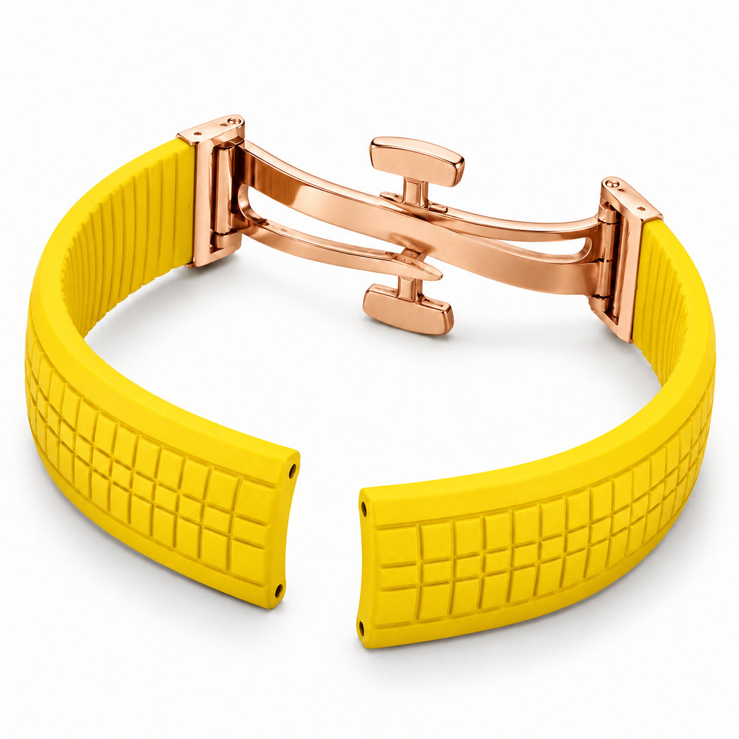 Correa Aquanaut Amarillo / Oro rosa