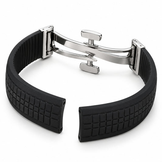 Correa Aquanaut Negro / Plateado