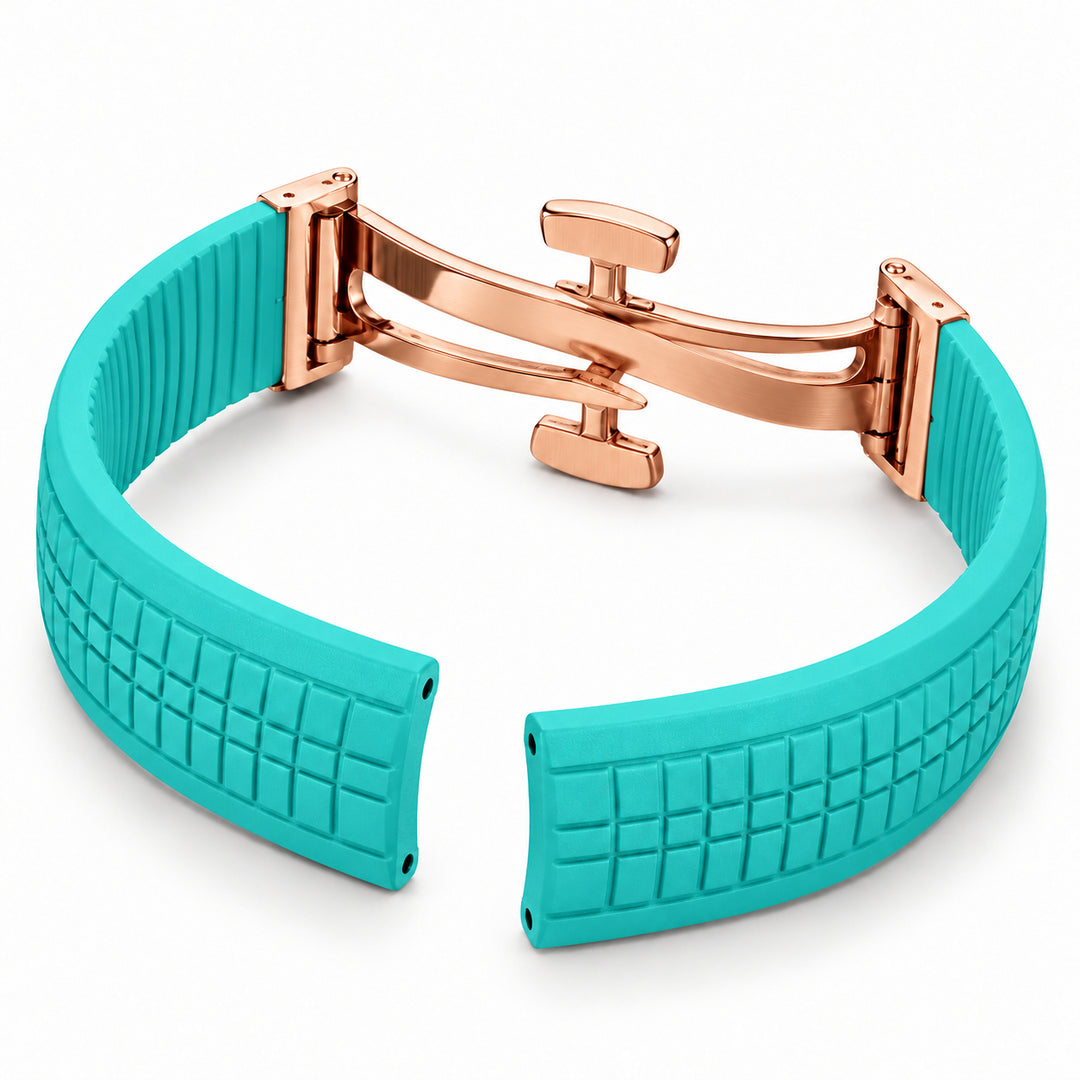 Correa Aquanaut Turquesa / Oro rosa