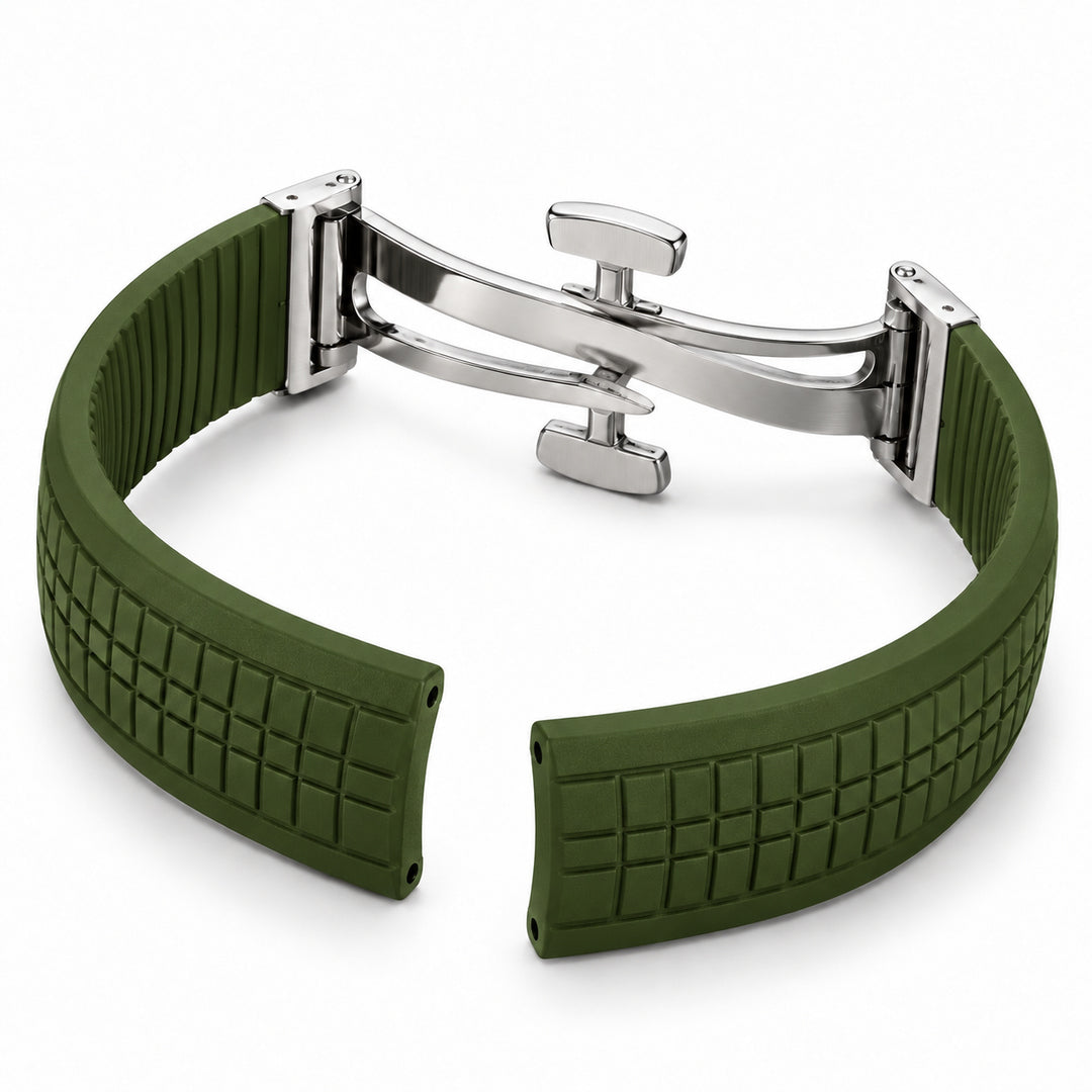 Correa Aquanaut Verde / Plateado