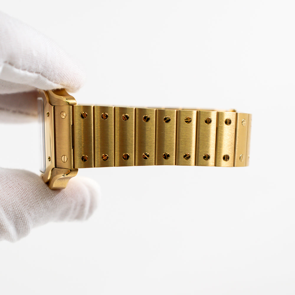 Yellow Gold - White Dial