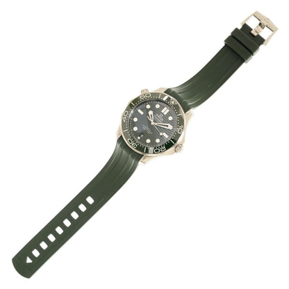 Seamaster Diver - Green Dial Rubber Strap