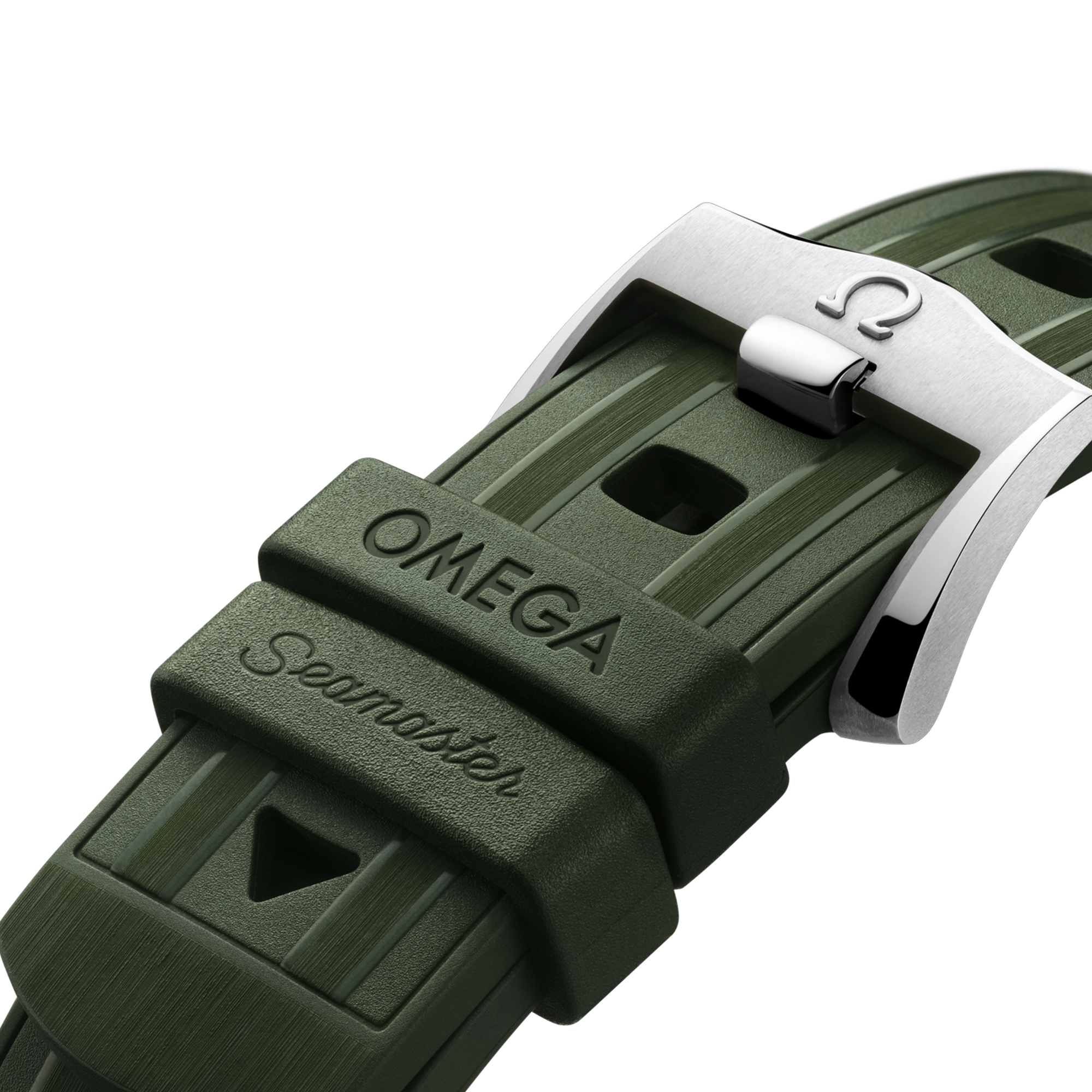 Seamaster Diver - Green Dial Rubber Strap