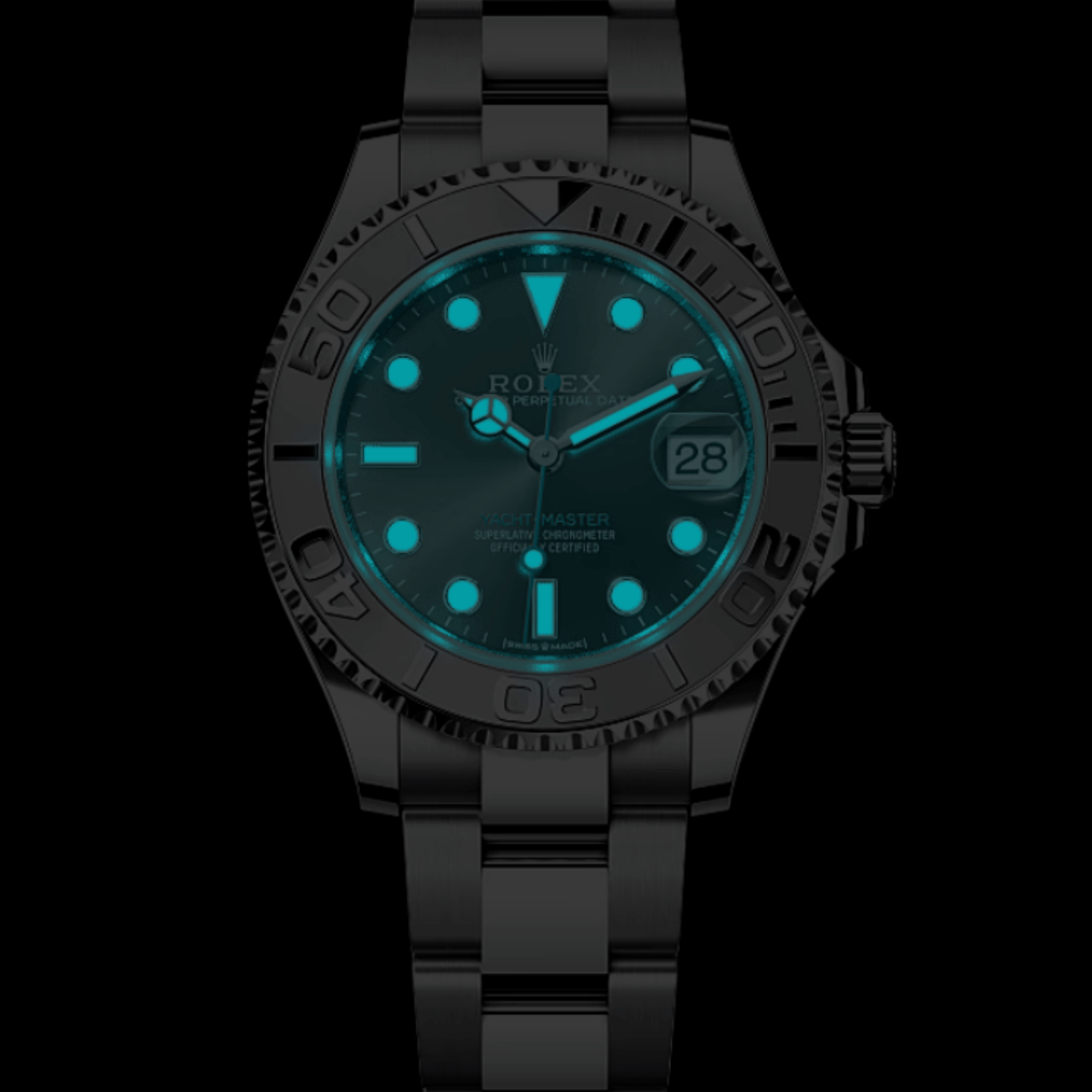 Yacht-Master - Steel Platinum Grey Dial
