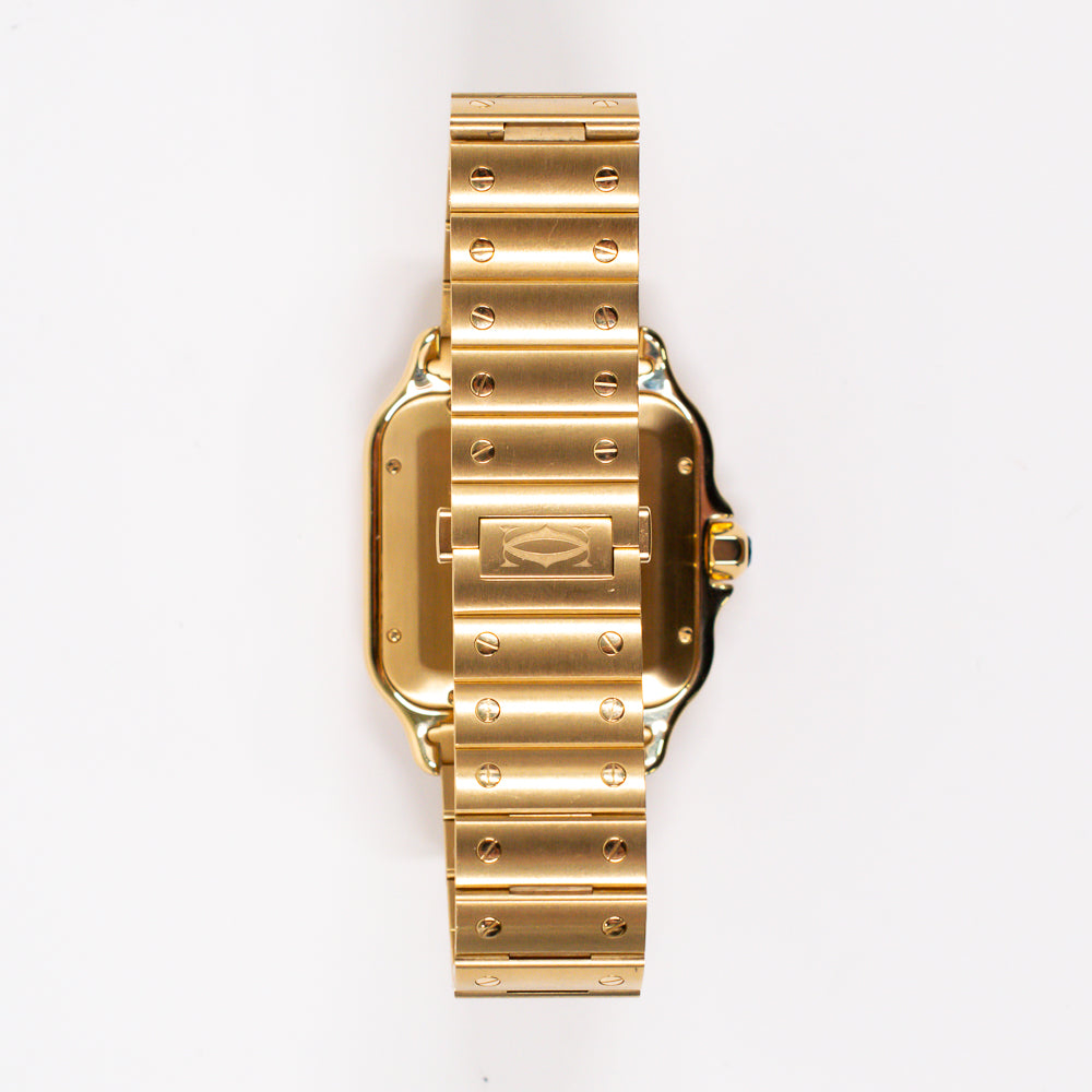 Yellow Gold - White Dial